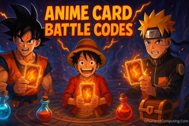 Roblox Anime Card Battle Codes 2025