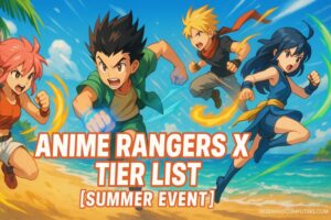 Anime Rangers X Tier List 2025