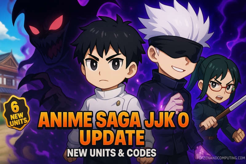 Anime Saga JJK 0 Update Guide 2025