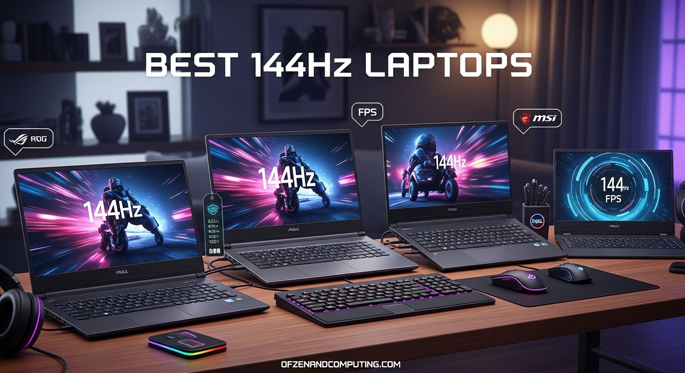 Best 144Hz Laptops
