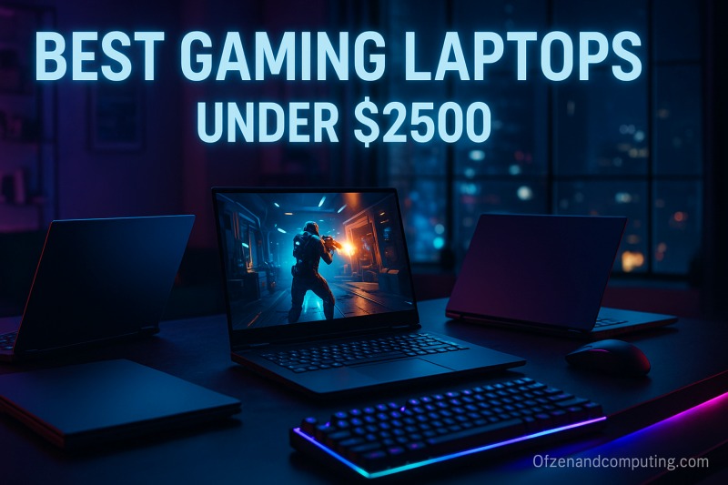 Best Gaming Laptops Under $2500