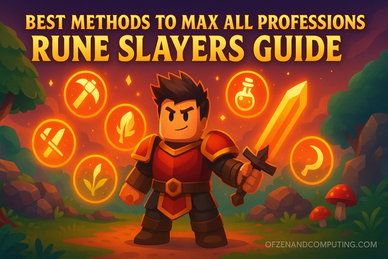Best Methods to Max All 7 Professions in Rune Slayers in 2025