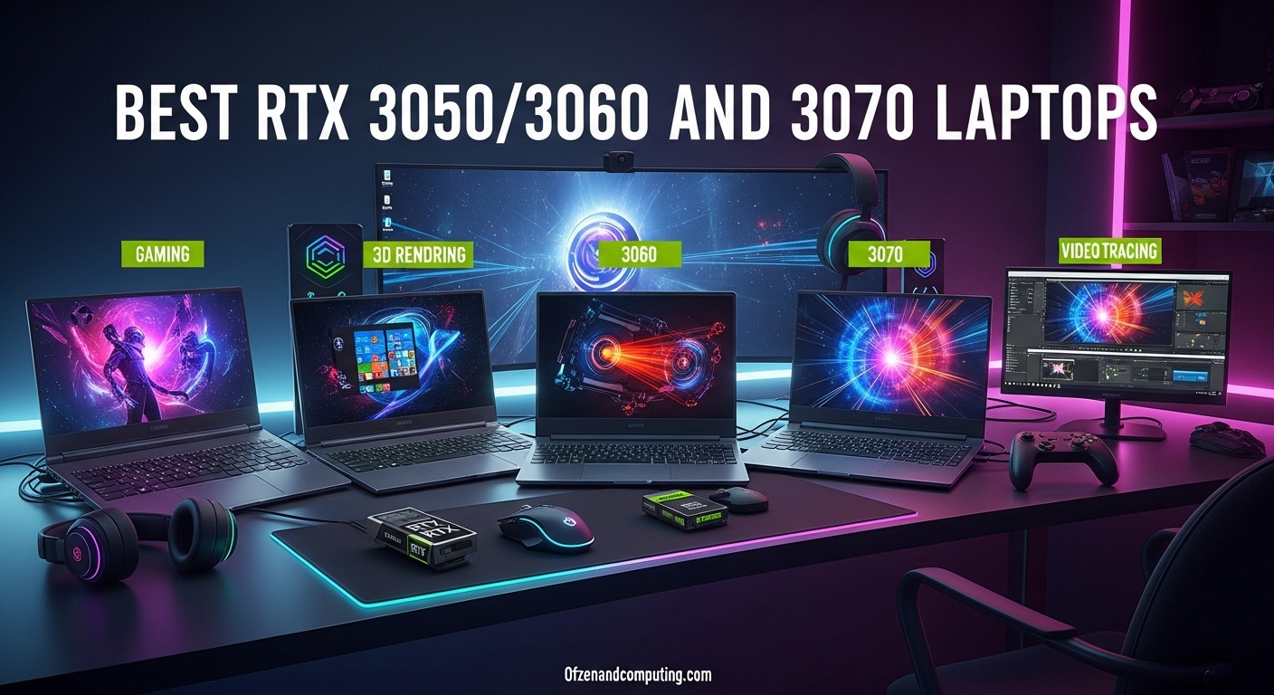 Best RTX 3050/3060 and 3070 Laptops