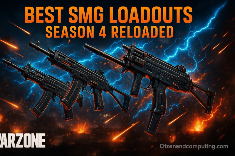 Best SMG Loadouts in Warzone Season 4 Reloaded
