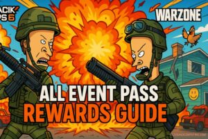 Black Ops 6 Beavis & Butt-Head Event (2025) All 20 Rewards