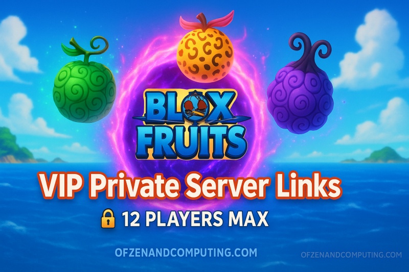 Blox Fruits Private Server Links 2025