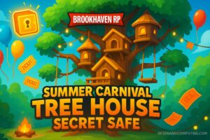 Brookhaven RP: Summer Carnival Tree House Secret Safe Location