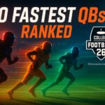 College Football 26 - Top 10 Fastest Quarterbacks QBs