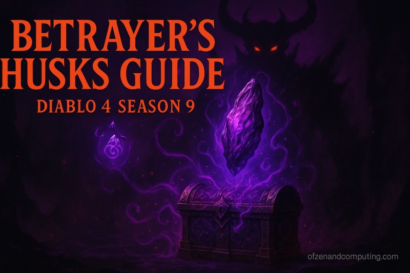 Diablo 4: How to Get & Use Betrayer's Husks
