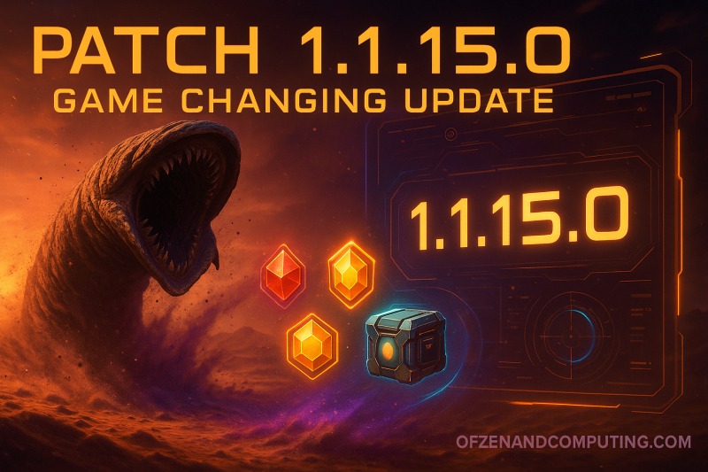 Dune Awakening 1.1.15.0 Patch Notes (2025) New Update Guide
