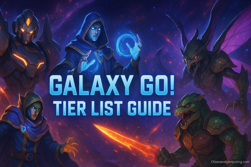 Galaxy GO! Tier List 2025