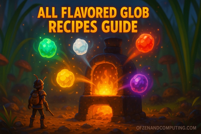 Grounded All Flavored Glob Recipes Guide