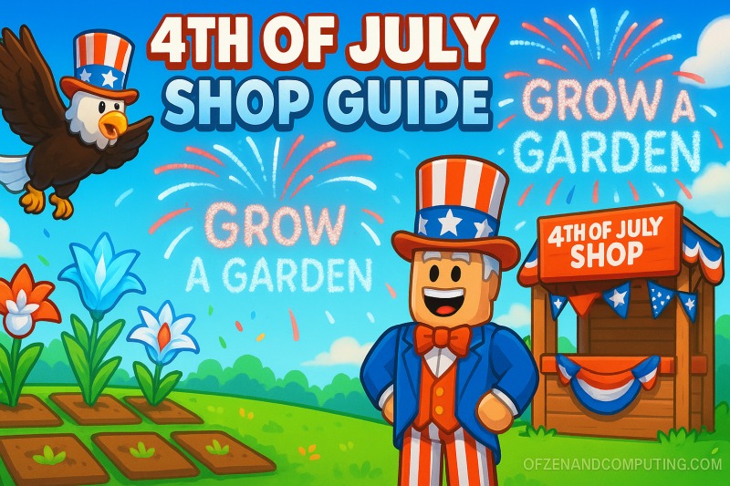 Grow a Garden 4th of July Shop Guide