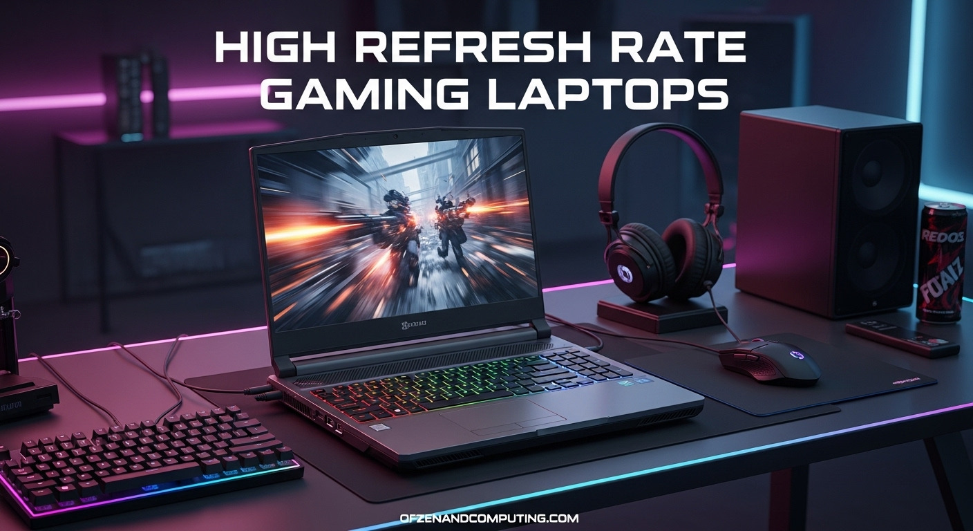 High Refresh Rate Gaming Laptops