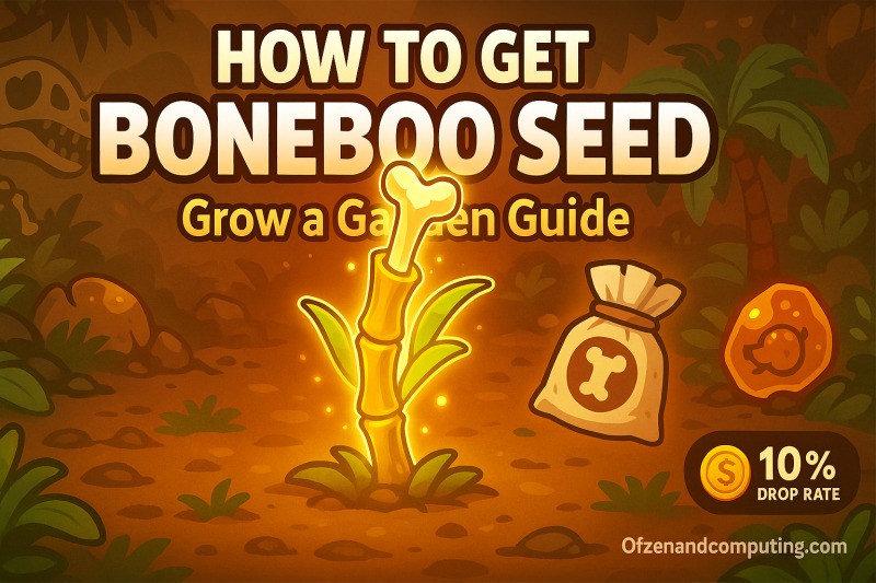 How To Get Boneboo Seed in Grow a Garden