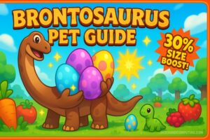 How To Get The Grow A Garden Brontosaurus Pet + Benefits