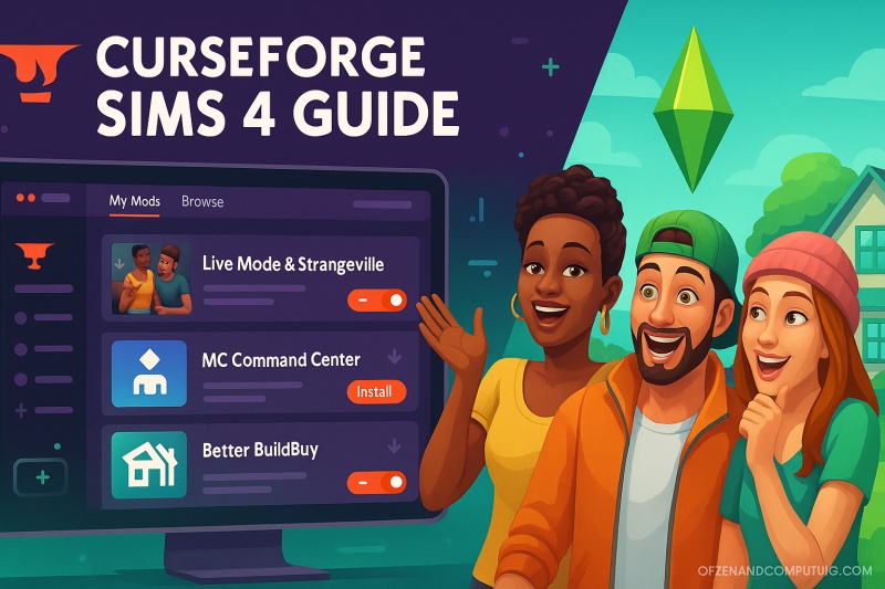 How to Download Sims 4 Mods on CurseForge