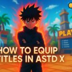 How to Equip Titles in All Star Tower Defense X