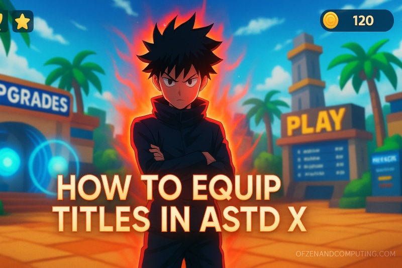How to Equip Titles in All Star Tower Defense X
