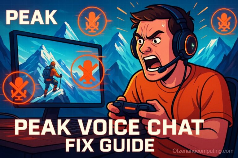 PEAK Voice Chat Not Working 12 Proven Fixes January 2026 How To Fix PEAK Voice Chat Not Working Issue 768x512 