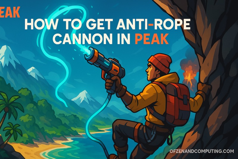 How to Get Anti-Rope Cannon in PEAK