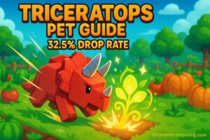 How to Get Triceratops Pet in Grow A Garden + Benefits