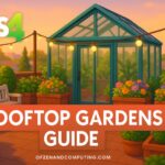 How to Place Plants on Roofs in The Sims 4
