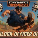 How to Unlock Officer Dick in Tony Hawk's Pro Skater 3+4 (All Panda Plushie Locations)