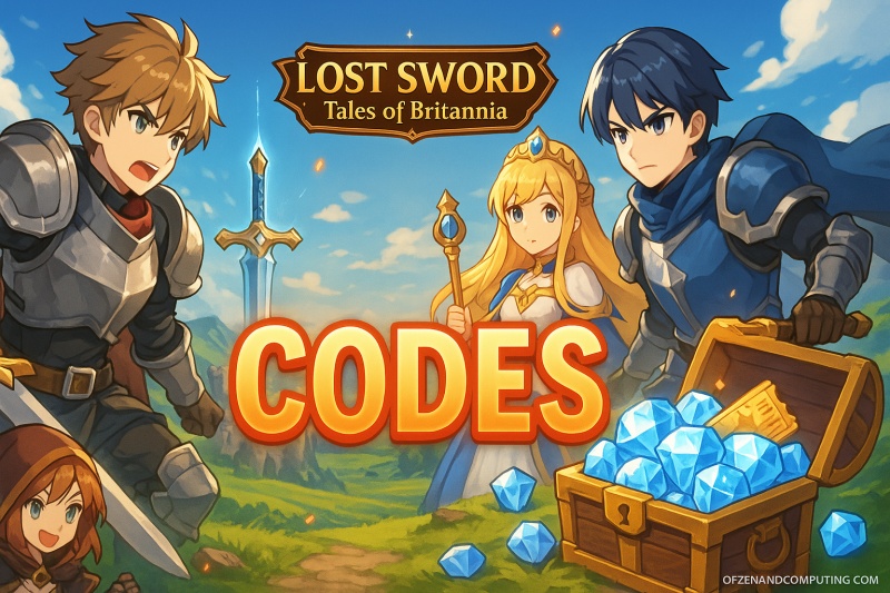 Lost Sword: Tales of Britannia Codes 2025