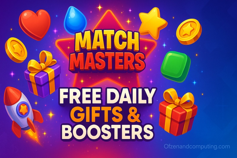 Match Masters Free Gifts, Boosters & Coins
