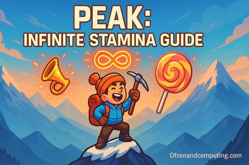 PEAK: How to Get Infinite Stamina