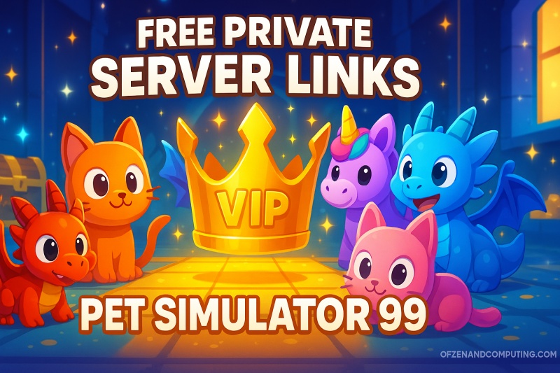Pet Simulator 99 Private Server Links 2025