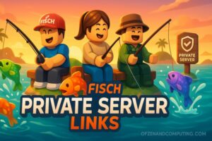 Roblox Fisch Private Server Link 2025