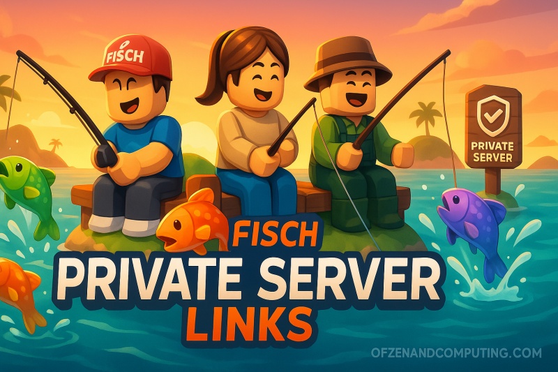 Roblox Fisch Private Server Link 2025