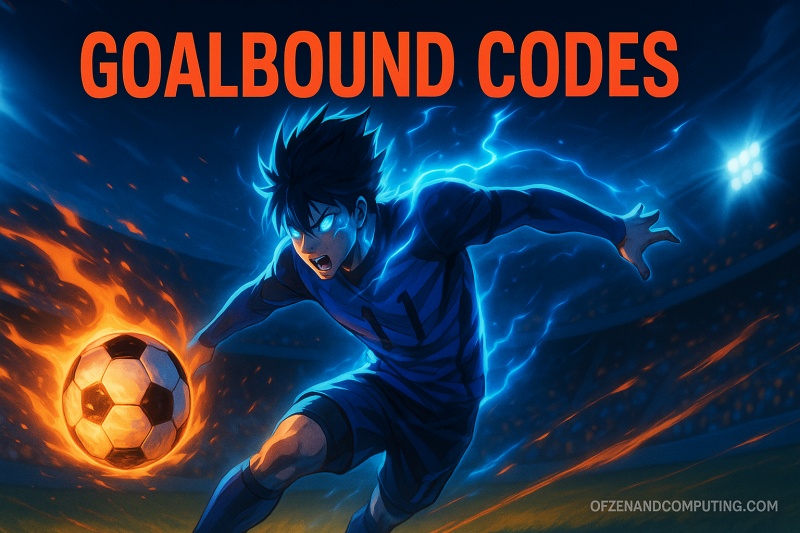 Roblox Goalbound Codes 2025