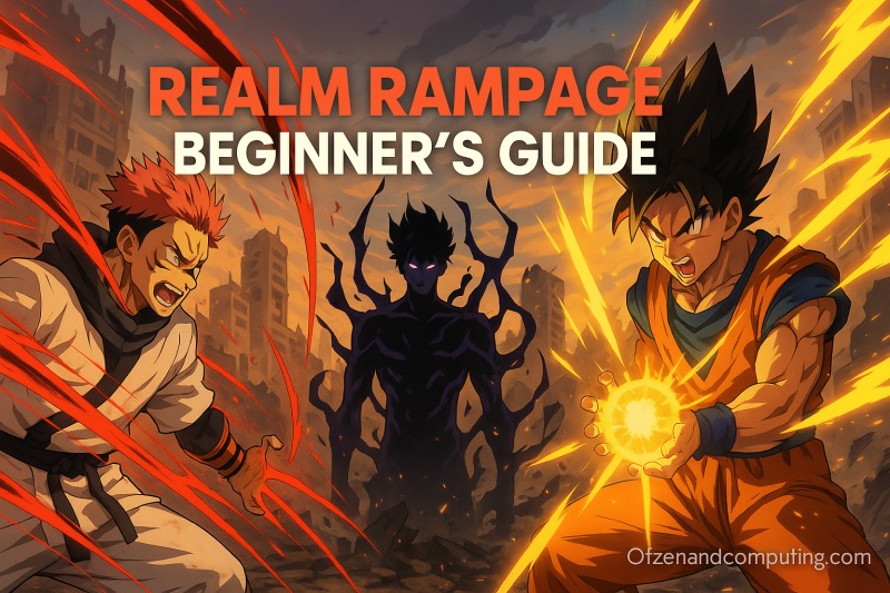 Roblox Realm Rampage Beginner's Guide (2025) Tips & Tricks