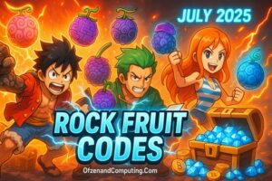 Roblox Rock Fruit Codes 2025