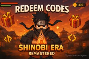 Shinobi Era Remastered Codes 2025