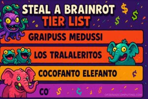 Steal A Brainrot Tier List 2025