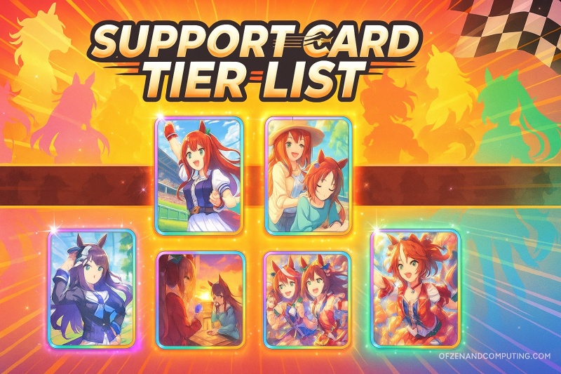 Umamusume: Pretty Derby Support Card Tier List 2025
