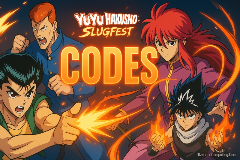 YuYu Hakusho: Slugfest Codes 2025