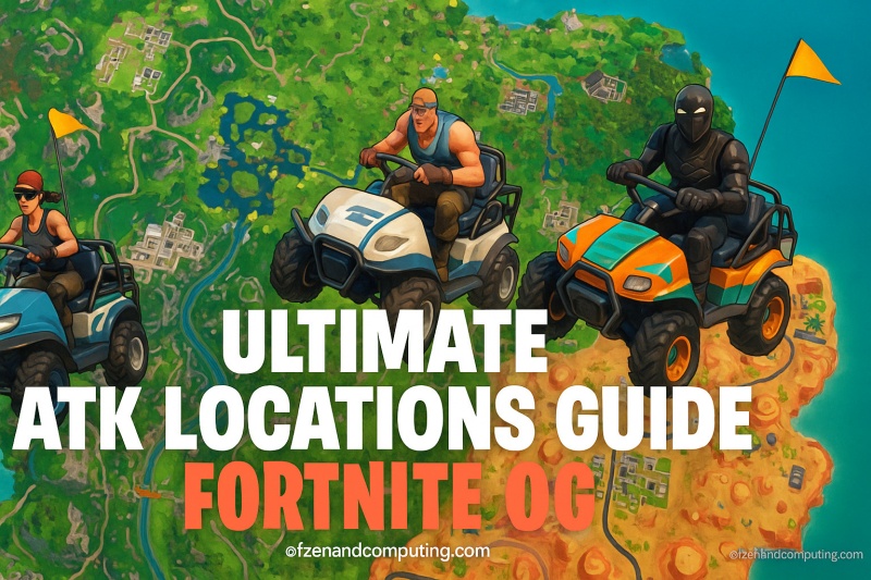 All ATK Spawn Locations Fortnite