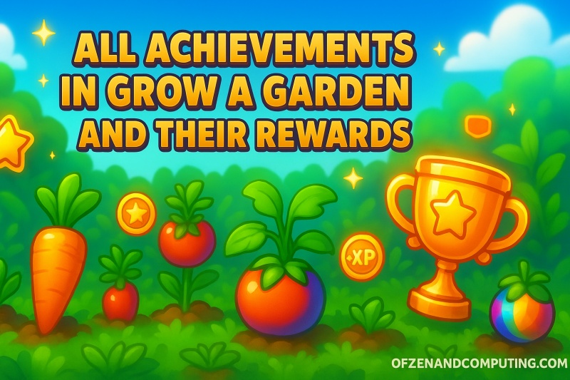 All Achievements in Grow a Garden and Their Rewards