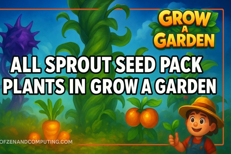 All Sprout Seed Pack Plants in Grow a Garden