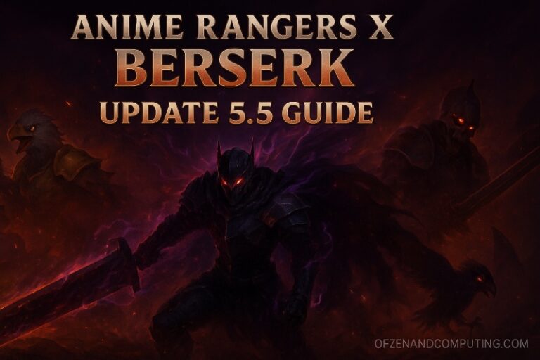 Anime Rangers X Berserk Update 5 5 Guide February 2026 NEW Units Anime Rangers X Berserk Update 5.5 Guide 768x512 