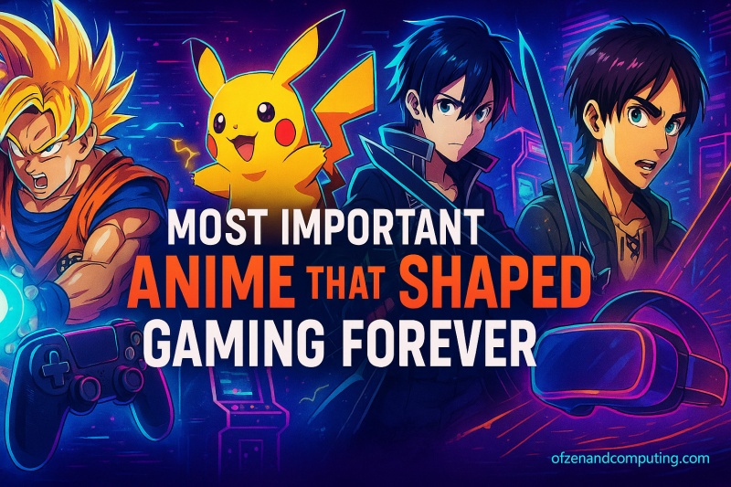 Anime That Shaped Gaming Forever