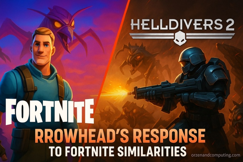 Arrowhead Studios Responds to Fortnite Helldivers 2