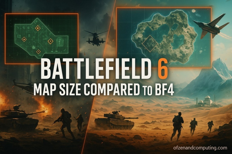 BF4 vs BF2042 Map Scale
