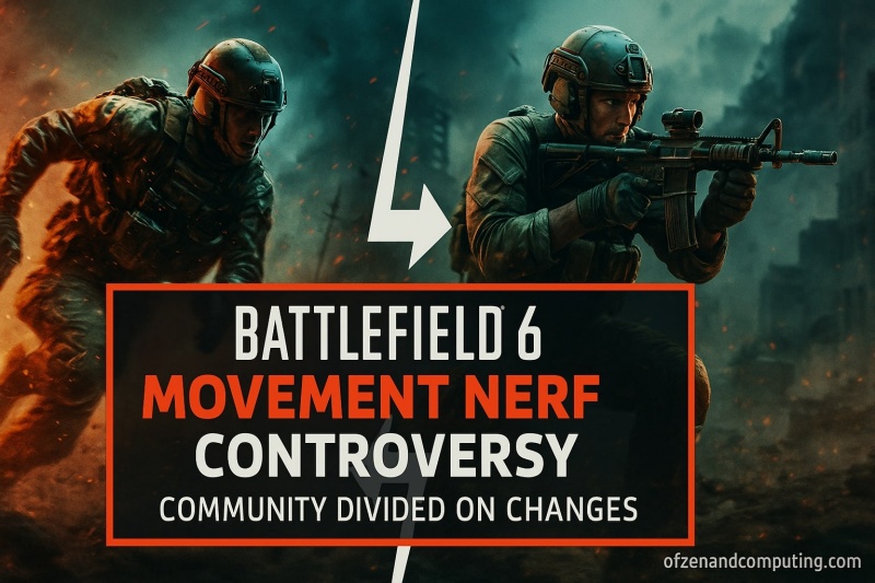 Battlefield 6 Movement Nerf