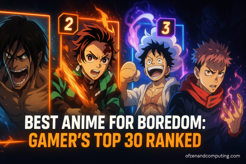 Best Anime for Boredom